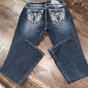 Miss Me Embroidered Women's Jeans